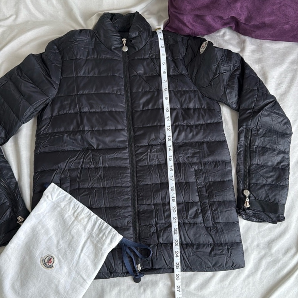 MONCLER 💯 authentic jacket size 0, stunning and elegant MONCLER jacket down❗️ - Picture 15 of 16
